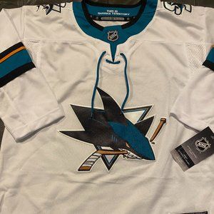 Fanatics brand SAN JOSE SHARKS Youth JERSEY Sz S/M or L/XL New with tags $80